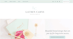 Desktop Screenshot of laurencarns.com